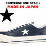 【2022春夏新作】コンバース ワンスター ミッドナイトブルー ネイビー 紺 CONVERSE ONE STAR J MIDNIGHT BLUE LEATHER MADE IN JAPAN NAVY 日本製 レディース メンズ スニーカー レザー 限定カラー