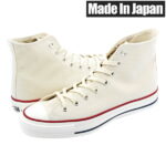CONVERSE CANVAS ALL STAR J HI 【MADE IN JAPAN】【日本製】 コンバース オールスター J HI NATURAL WHITE