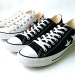 【Converse Next】 NEXTAR 110 ST OX WHITE/NAVY/RED・BLACK/WHITE コンバース ネクスター 110 ST OX メンズ レディース ローカット (23cm-27.5cm)