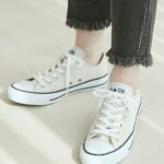 【CONVERSE】CANVAS ALL STAR COLOR OX スニーカー Juze ビス シューズ スニーカー/スリッポン グレー ホワイト ベージュ【送料無料】[Rakuten Fashion]