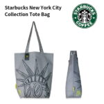 スターバックス スタバ トートバッグ ニューヨーク限定 ニューヨークシティーコレクション 自由の女神 statue of liberty Starbucks New York City Collection 現地で買い付け ST TOTE SOL