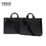 全品10倍★7/20(水)0時〜24H限定｜タケオキクチ ビジネスバッグ 2WAY A4 メンズ ナビ 271501 TAKEO KIKUCHI ブリーフケース 使いやすい大容量 キクチタケオ [即日発送]