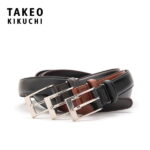 全品10倍★7/20(水)0時〜24H限定｜タケオキクチ ベルト メンズ 506017 日本製 TAKEO KIKUCHI | ビジネス カジュアル フォーマル 本革 レザー[即日発送]